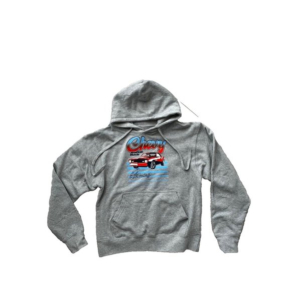 GM Official Chevy Muscle Camaro Hoodie Grey ( S ) - Picture 1 of 3